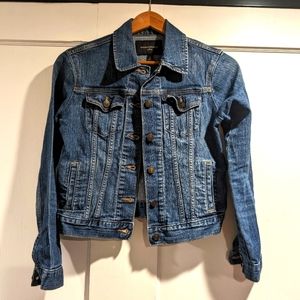 Denim stretch jacket